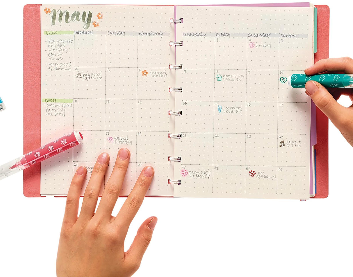 ooly Stampables Double Ended Stamp & Brush Markers 18 Pack - 130-122 ooly Stampables Double Ended Stamp & Brush Markers 18 Pack - 130-122