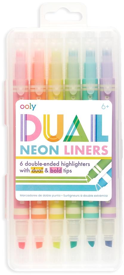 ooly Double Ended Highlighter 6 Pack - 130-078 ooly Double Ended Highlighter 6 Pack - 130-078