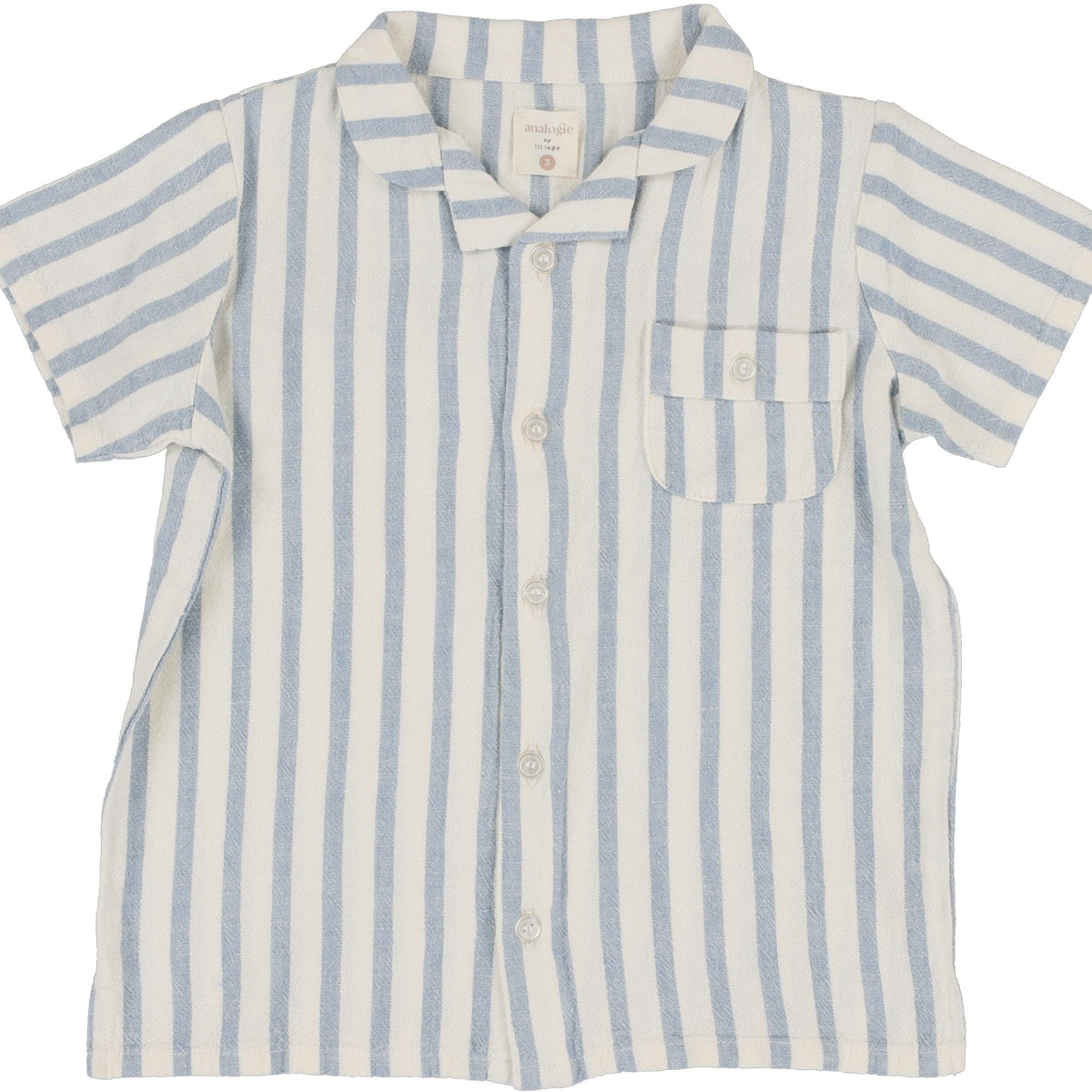 Analogie Linen Dress Short Sleeve - Cream