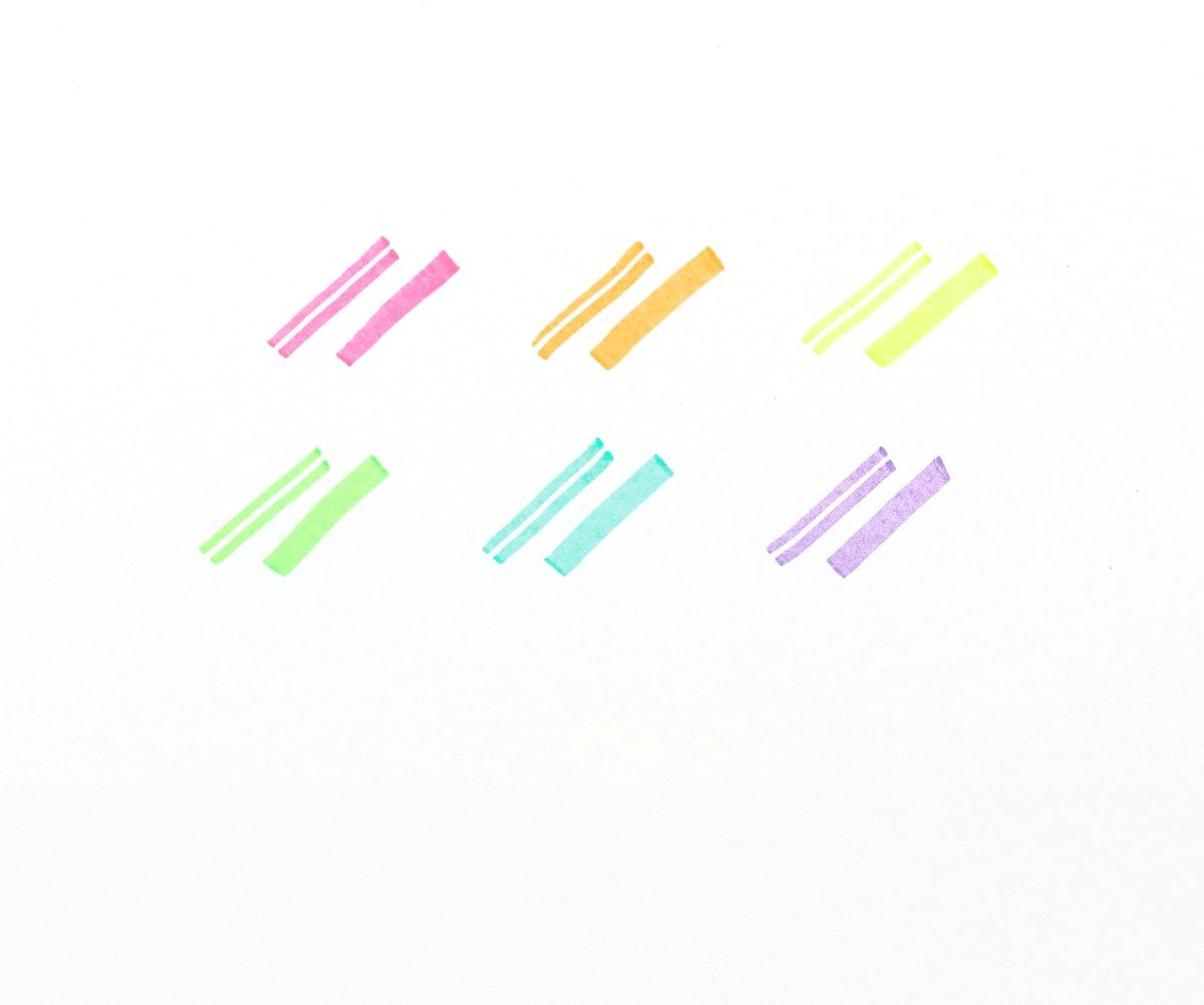 ooly Double Ended Highlighter 6 Pack - 130-078 ooly Double Ended Highlighter 6 Pack - 130-078