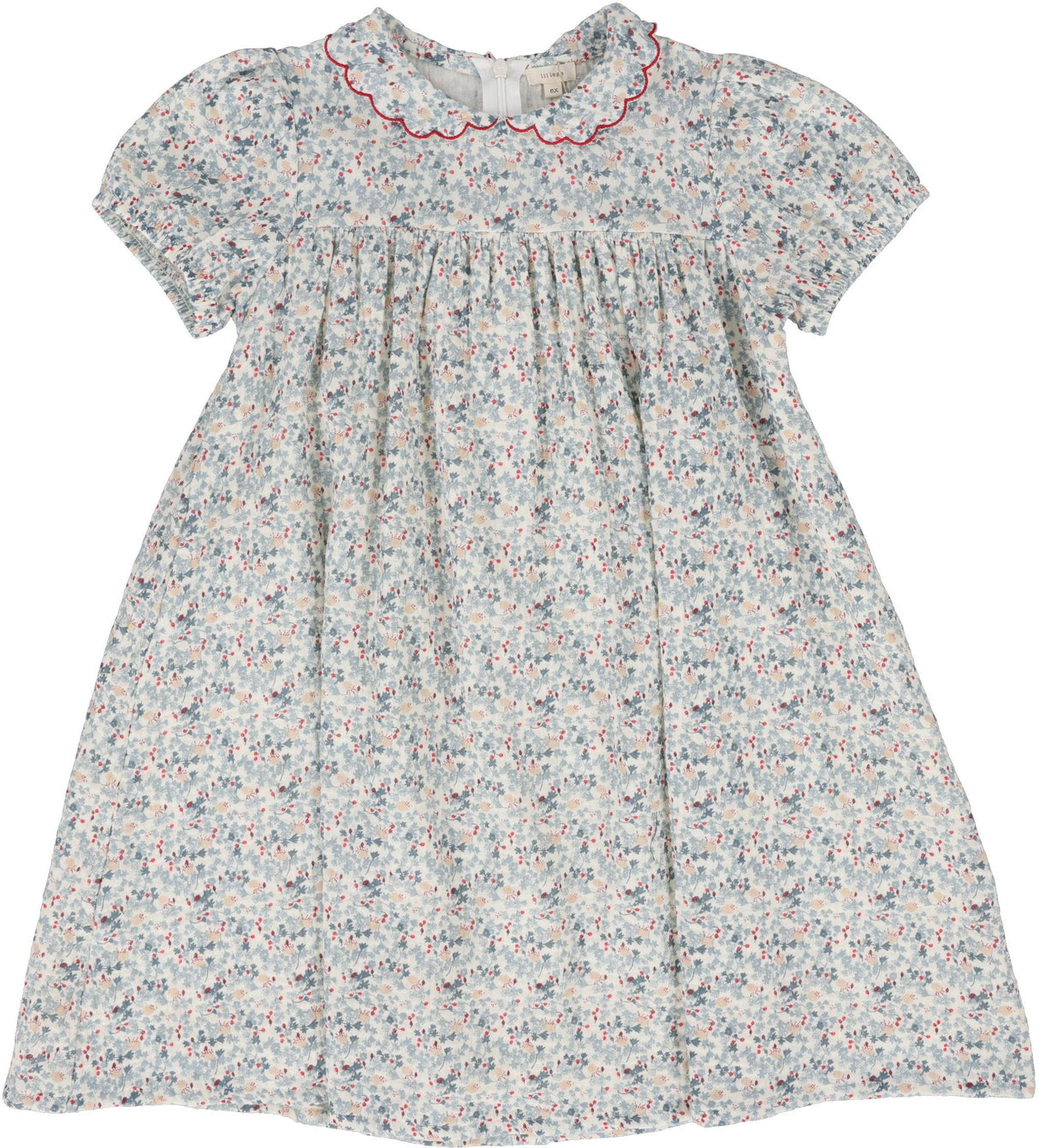 Lil Legs Loungewear Collection Girls Floral Short Sleeve Dress - FD Lil Legs Loungewear Collection Girls Floral Short Sleeve Dress - FD