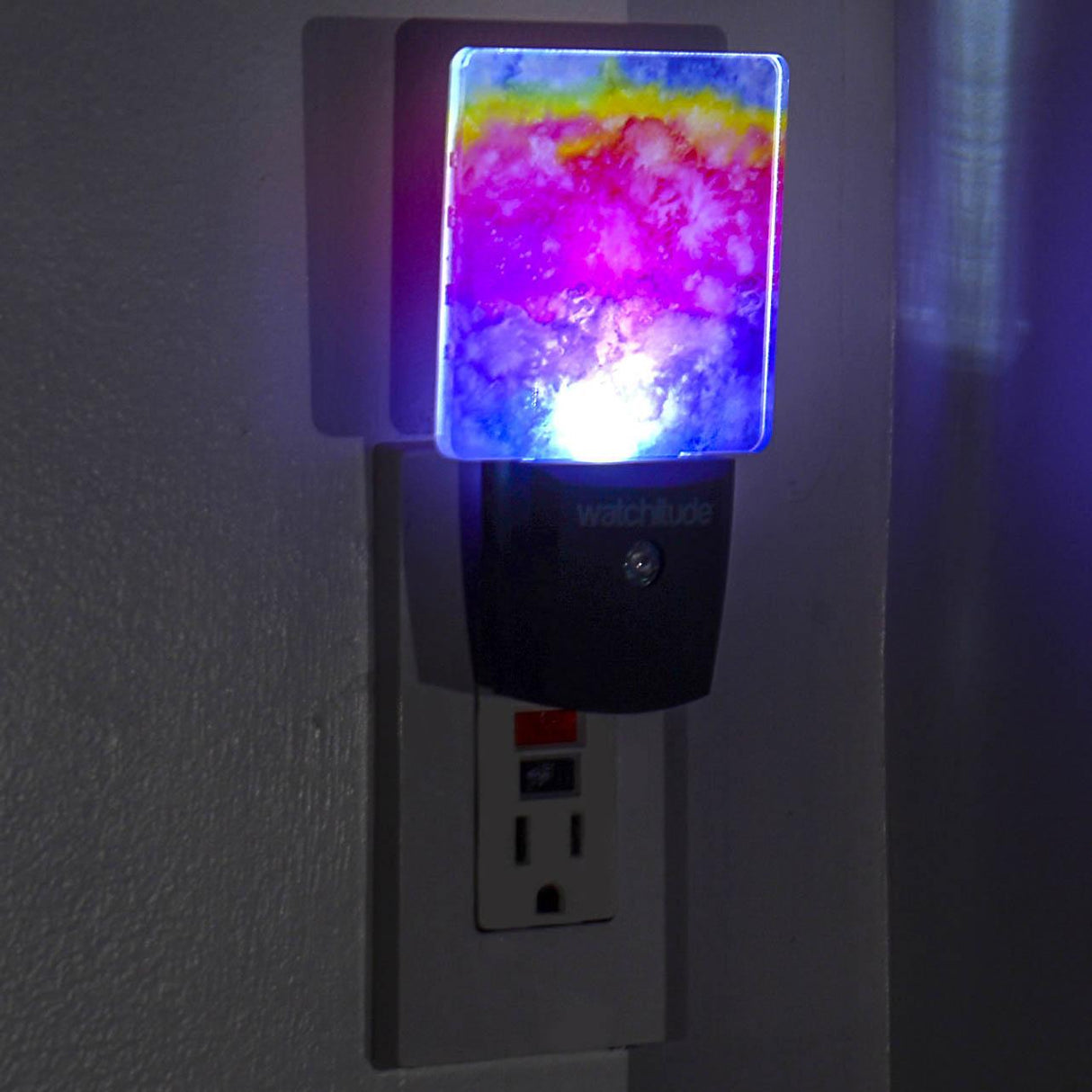 Watchitude Rainbow Tie Dye LED Night Light - 860 Watchitude Rainbow Tie Dye LED Night Light - 860