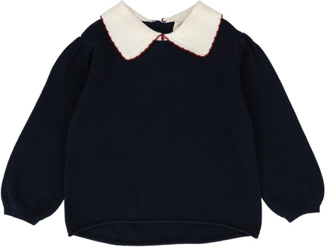 Analogie by Lil Legs Popelin Collection Girls Popelin Knit Sweater - PGKT Analogie by Lil Legs Popelin Collection Girls Popelin Knit Sweater - PGKT