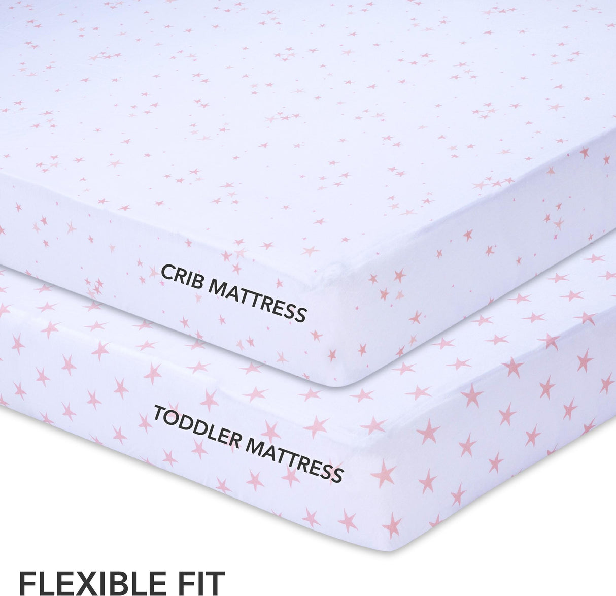Ely's & Co Stars Crib Sheet 2 Pack Ely's & Co Stars Crib Sheet 2 Pack