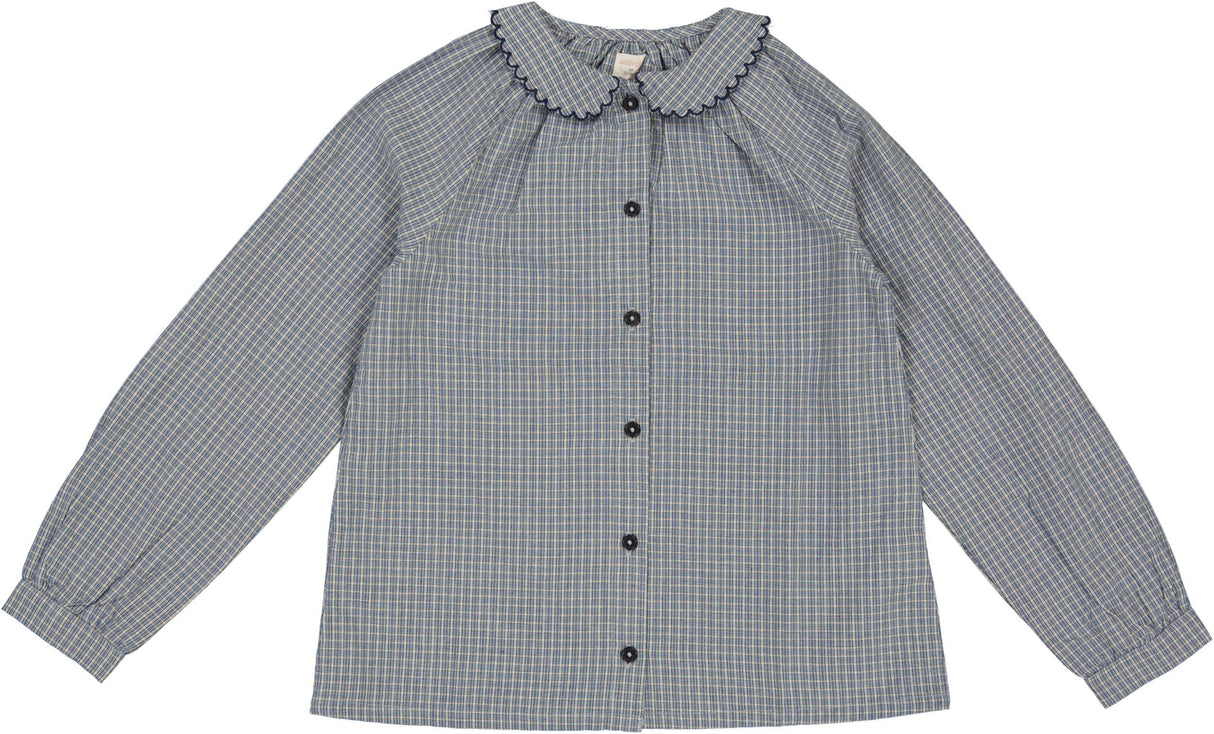 Dried Blue Plaid Dried Blue Plaid