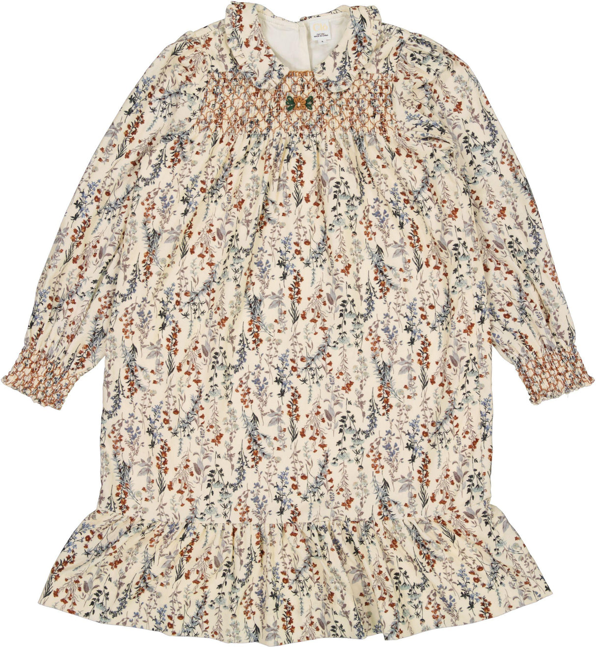 Clo Girls Soft Floral Dress - WB6CP7444D Clo Girls Soft Floral Dress - WB6CP7444D