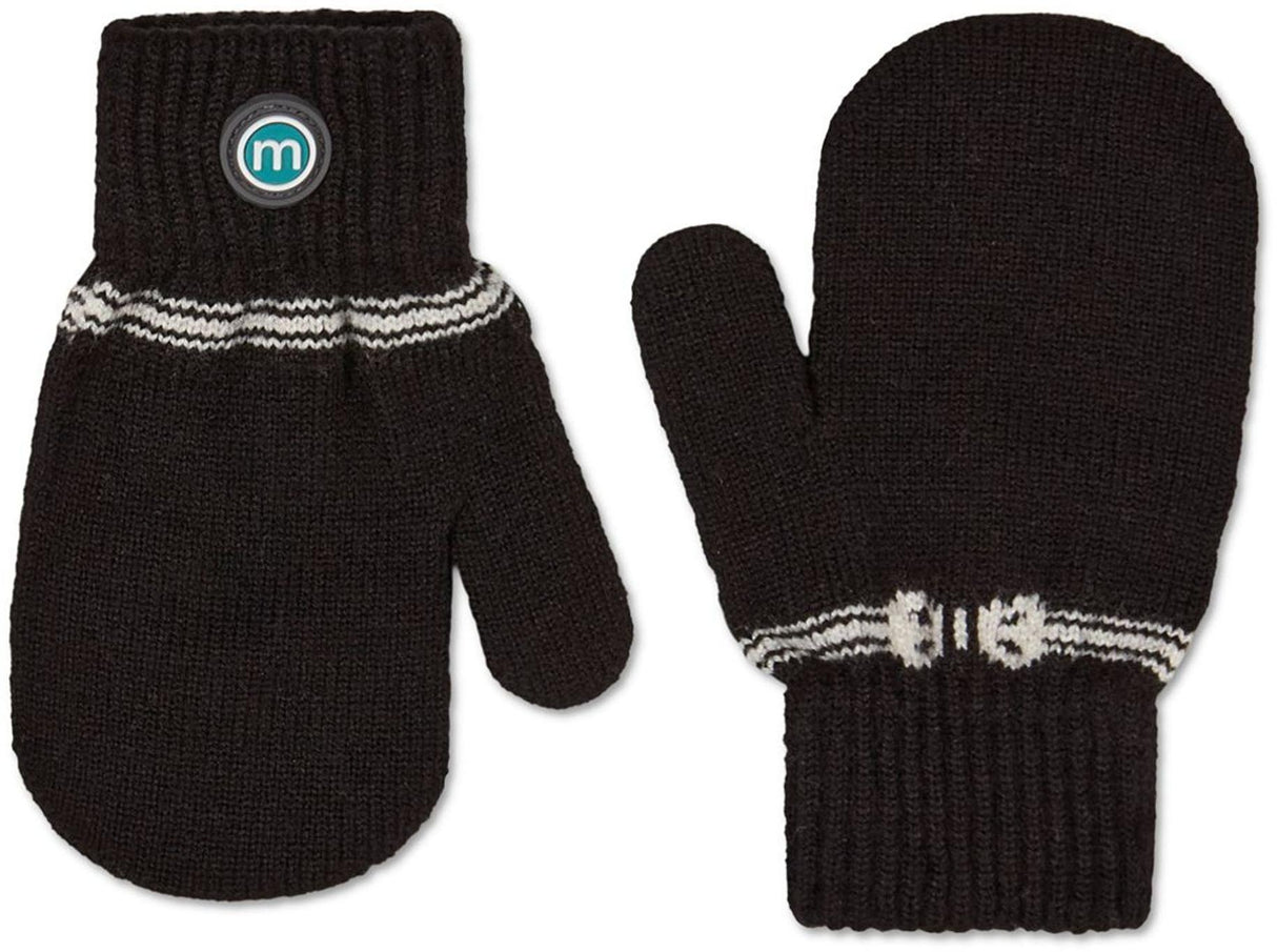 Memoi Knit in Bow Mittens - MKA-204 Memoi Knit in Bow Mittens - MKA-204