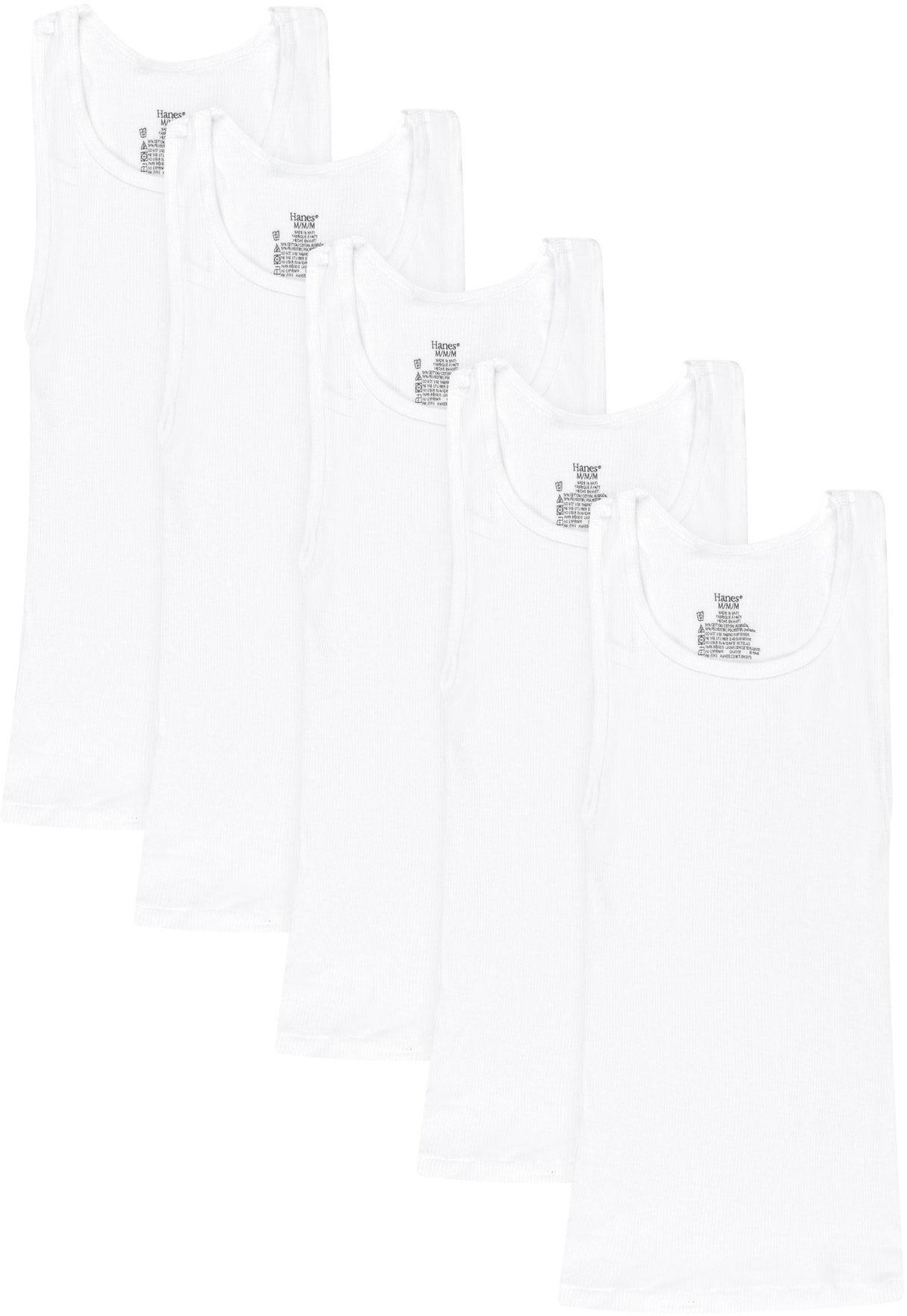 Hanes Boys EcoSmart® Tank Undershirts 5 Pack - BRLTA5