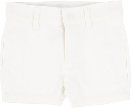 Lil Legs Shabbos Basic Collection Boys Linen Dress Shorts