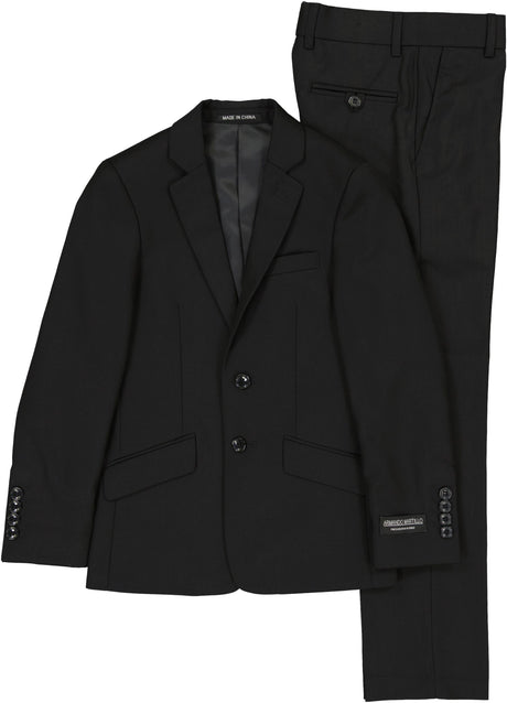 Armando Martillo Boys Black Suit Separates Armando Martillo Boys Black Suit Separates