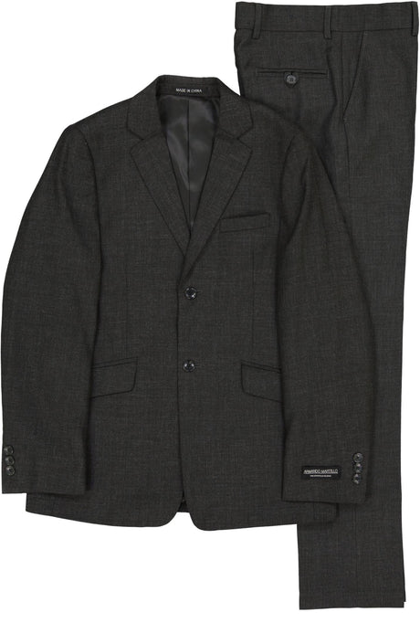 Armando Martillo Boys Charcoal Suit Separates Armando Martillo Boys Charcoal Suit Separates