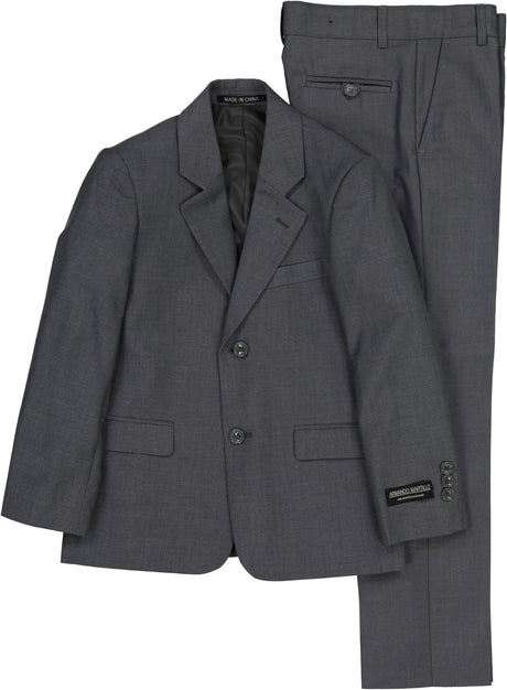 Armando Martillo Boys Medium Gray Suit Separates Armando Martillo Boys Medium Gray Suit Separates
