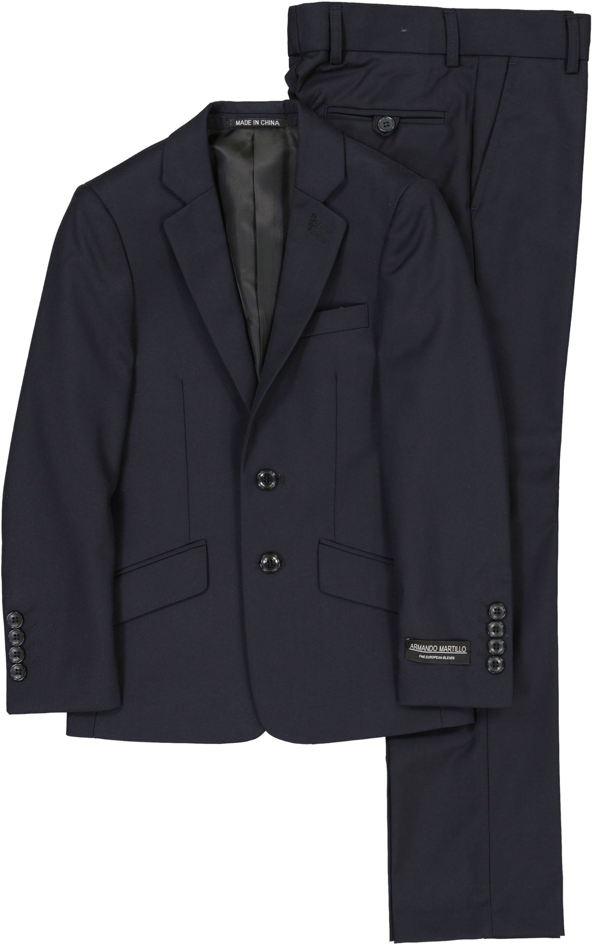 Armando Martillo Boys Navy Suit Separates Armando Martillo Boys Navy Suit Separates