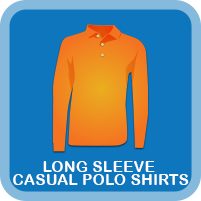 Boys Long Sleeve Casual Polo Shirts