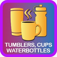 Tumblers, Cups, Waterbottles