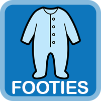 Personalized Boys Footies