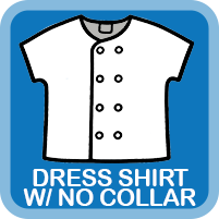 Boys Short Sleeve Button Down Dress Shirts with No Collar