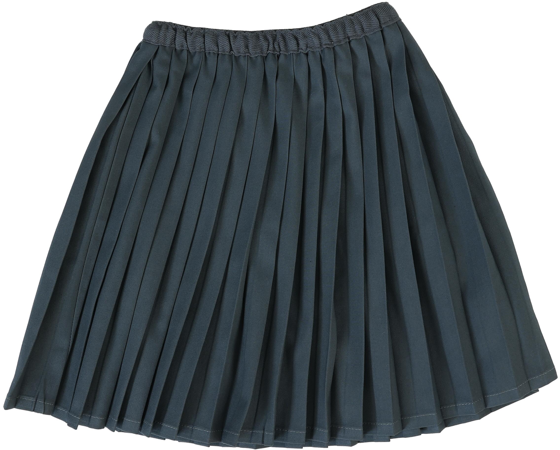 ★GRAILZ★ ROUGH CUT PLEATS SKIRT [NAVY] Knife Pleat Skirt [NY394-532-8-NAVY] - FlynnO'Hara Uniforms
