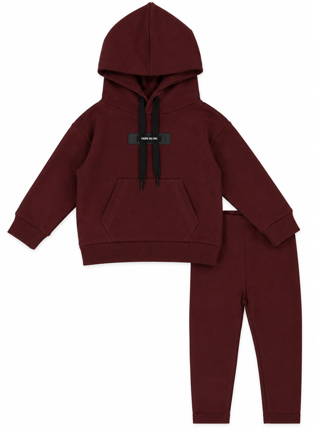 Bopop Baby Girls Hooded Outfit - M909
