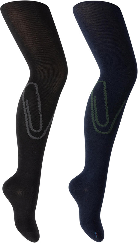 Zubii Girls Paper Clip Cotton Tights - 1144