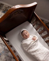 MiniMoi by Memoi Baby Boys Knit Bris Outfit & Bonnet Set - INT09648