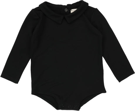 Lil Legs Shabbos Collection Baby Toddler Boys Long Sleeve Layering Collar Onesie Bodysuit - CO