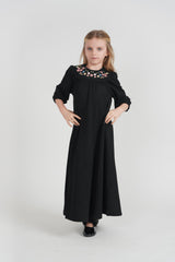 Seal Girls Seersucker Embroidered Robe - SB6CY2902D