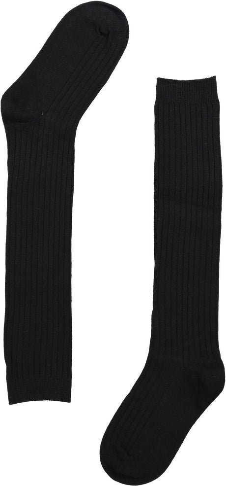 Spot On Basics Girls Ribbed Cotton Knee Socks - SP-1039