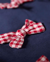 MiniMoi by Memoi Baby Girls Gingham Bows Outfit - INP10584