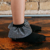 JRP Girls Glitz Lace Ankle Sock - AGLT