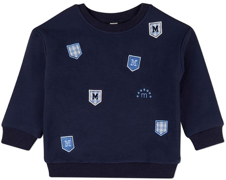 MiniMoi by Memoi Boys Patch Sweatshirt - IFP10528