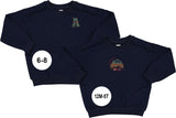 Analogie by Lil Legs Plaid Collection Boys Detail Sweatshirt - PDBS
