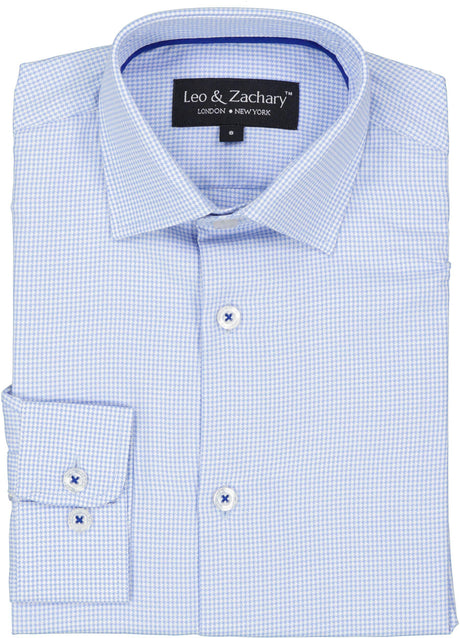 Leo & Zachary Boys Long Sleeve Dress Shirt - 5900