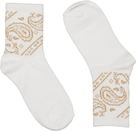 Zubii Bandana Paisley Ankle Socks - 825