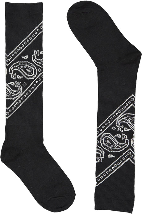 Zubii Girls Bandana Paisley Knee Socks - 824