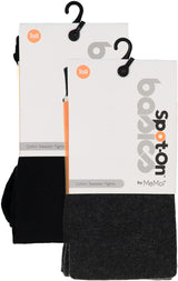 Spot On Basics by Memoi Womens/Teens Solid Cotton Tights - SP-3400T