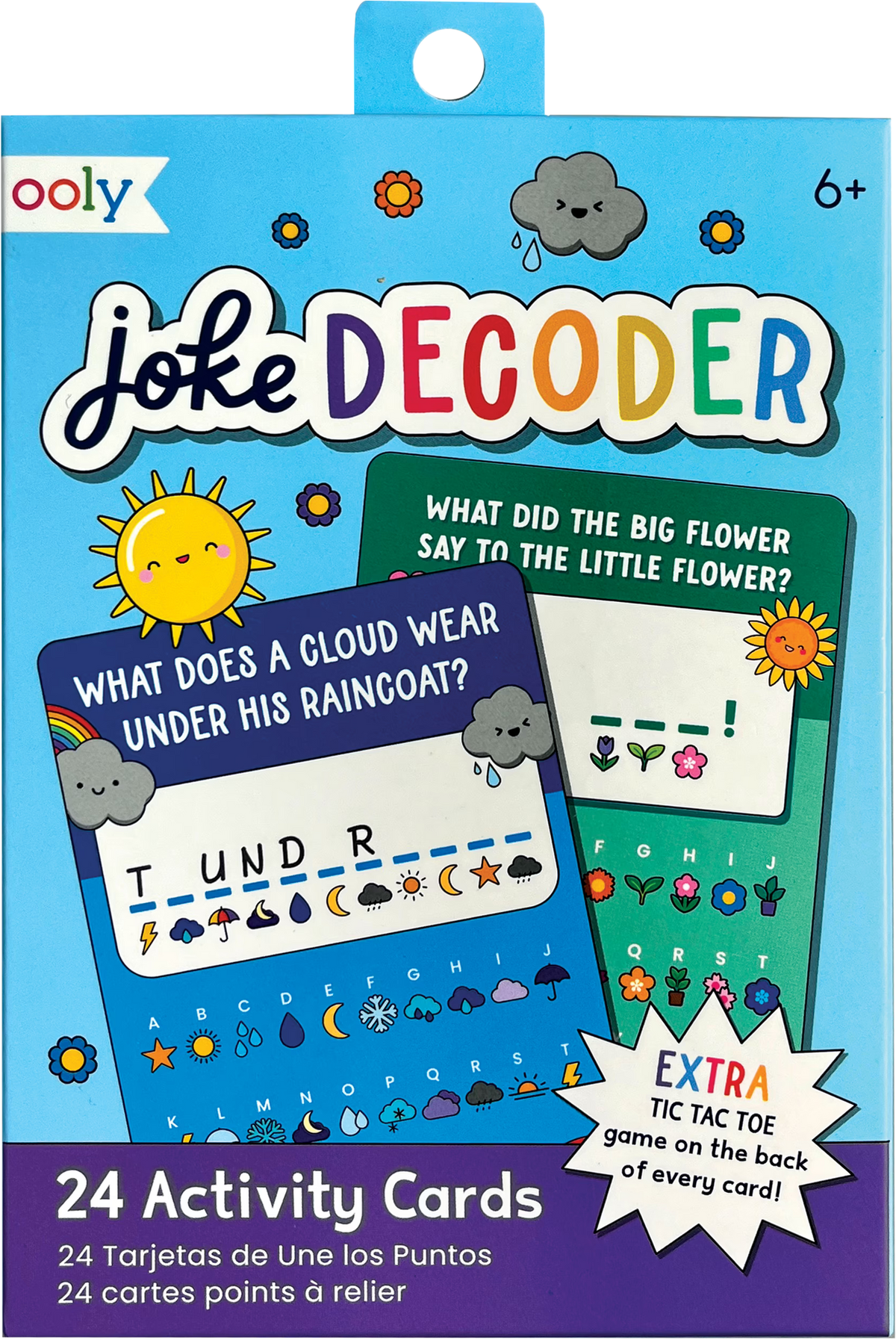 ooly Joke Decoder 24 Card Activity Book - 118-290