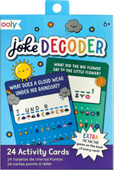 ooly Joke Decoder 24 Card Activity Book - 118-290