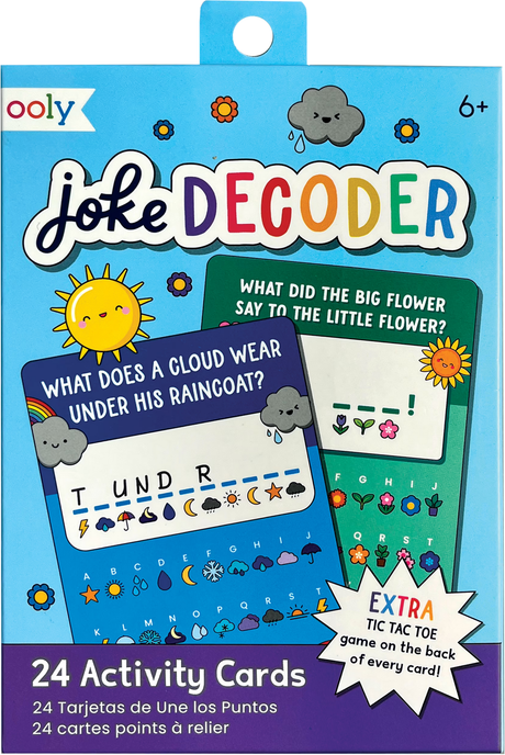 ooly Joke Decoder 24 Card Activity Book - 118-290
