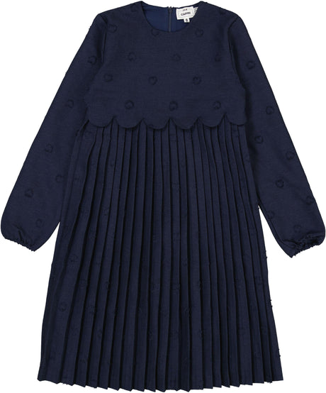 Jolie Capri Girls Pleated Dress - WB6CY3059D