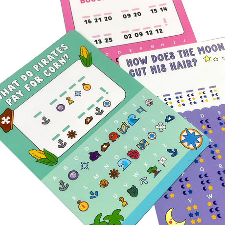 ooly Joke Decoder 24 Card Activity Book - 118-290