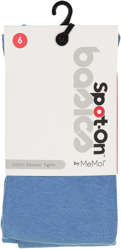 Spot On Basics Girls Solid Cotton Sweater Tights - SP-3400