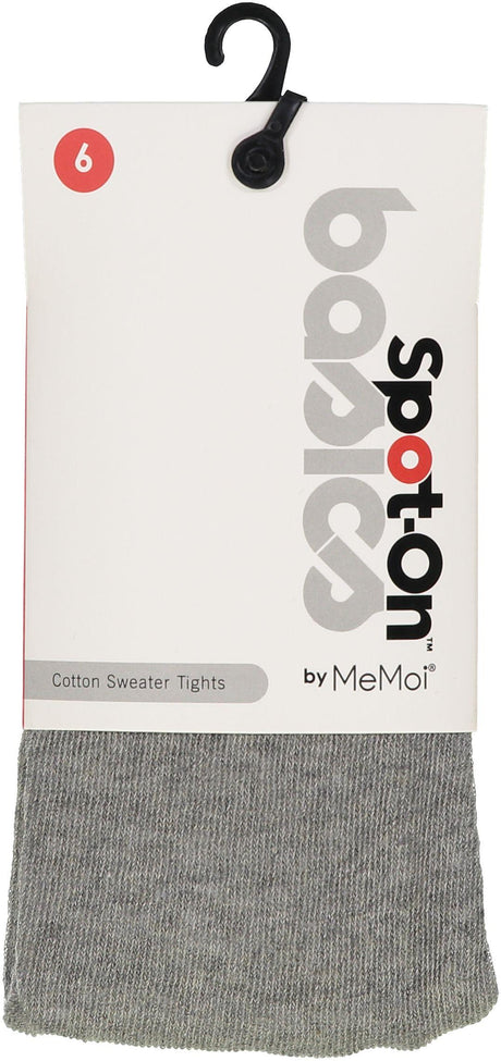 Spot On Basics Girls Solid Cotton Sweater Tights - SP-3400