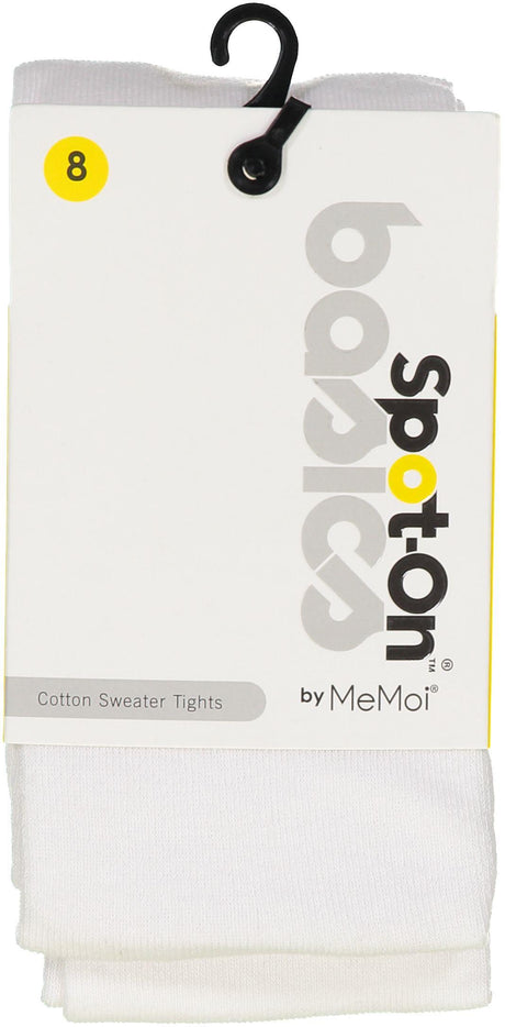 Spot On Basics Girls Solid Cotton Sweater Tights - SP-3400