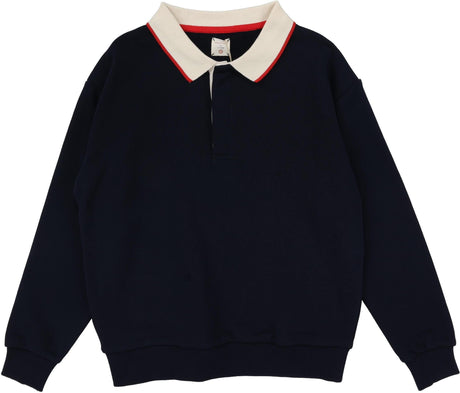 Analogie Lil Legs Bon Voyage Collection Boys Sweatshirt Polo - BVSP