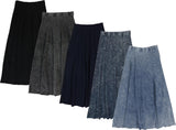 Lil Legs Basic Collection Girls Panel Maxi Skirt - PSKL