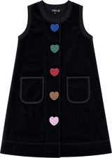 Puddles Girls Velour Jumper - WB6CY3156