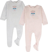MiniMoi by Memoi Baby Boys Girls Crayon Box Cotton Footie - IAA10436