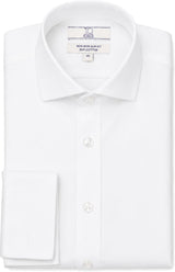 T.O. Collection Boys Purple Label French Cuff Dress Shirt - TOPB