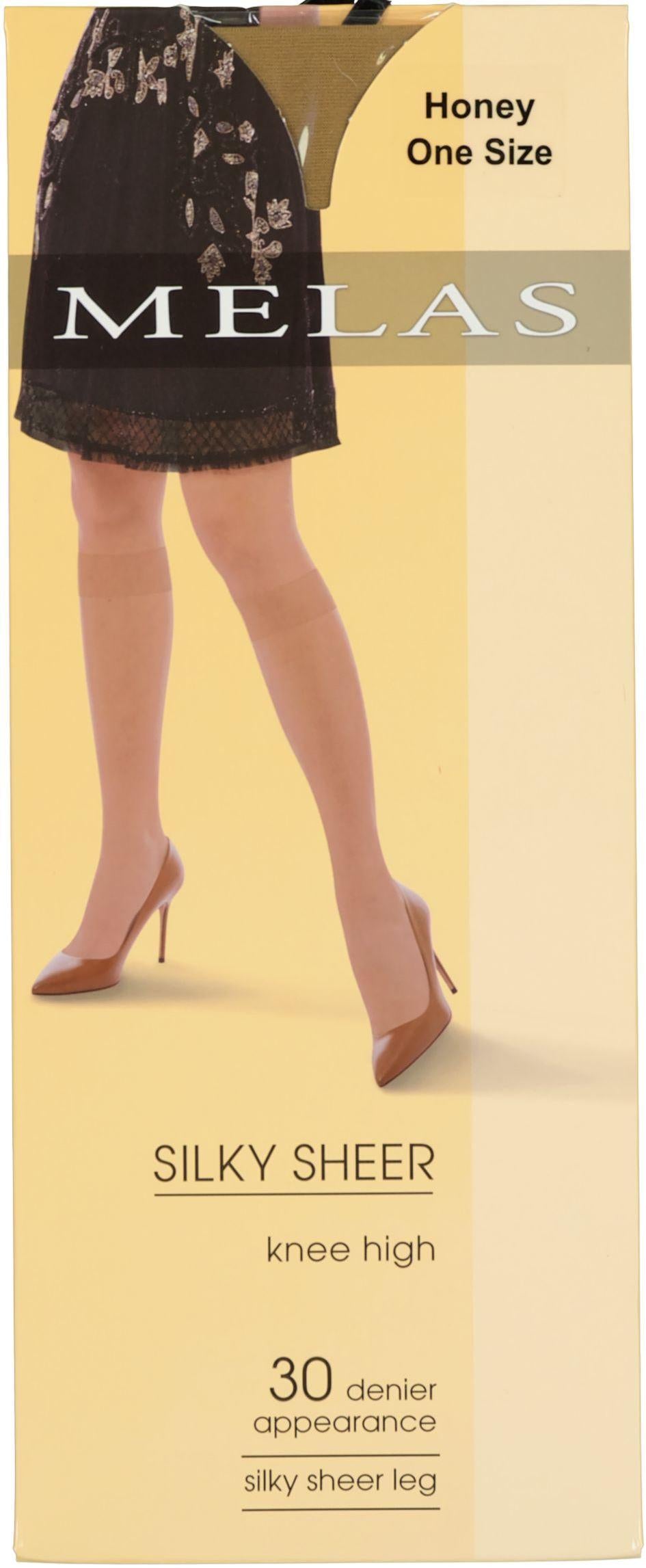 Melas Womens Silky Sheer 30 Denier Knee High - AS-327 – ShirtStop